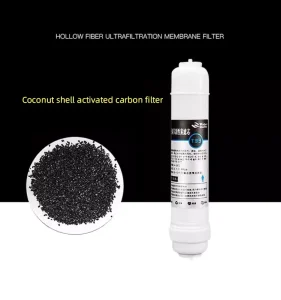 Coconut Shell T33 Quick-Fitting Inline Post-Carbon Filter for Drinking Water Purifier Factory Direct OEM
