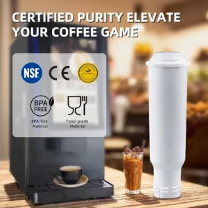 Coffee Machine Water Filter Replacement for Jura Clearyl White 64553 7520 60209 68739 62911