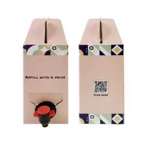 Coffee, Wine, and Juice BIB Bag-in-Box Refill Pouch, 1L-5L, Gravure Printing