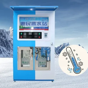 Coin Card Operated Water Vending Machine with Fast Dispensing and Deep Purification for High Foot Traffic Locations Airports