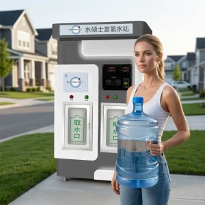 Coin and Card Operated Outdoor Reverse Osmosis Automatic Alkaline Drinking Water Community Hydrogen Rich Water Vending Machine