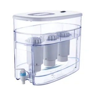 Color Box Capacity BPA Free Countertop Water Filter Dispenser Activated Carbon English ABS & SAN/Ps Plastic Manual