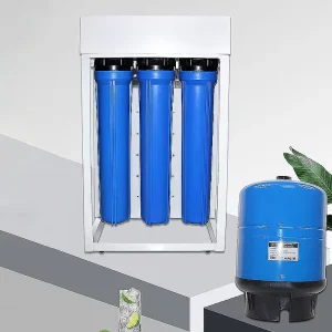 Commercial 1000 GPD RO Water Purifier, Tankless, 220 V, Hot and Cold, Undersink Water Filter System for Restaurants