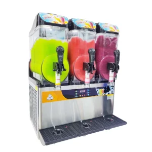 Commercial 12L Slush Machine 3 Stainless Steel Tanks Frozen Drink Dispenser