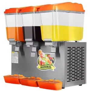 Commercial 16L Large Capacity Cold Drink Juicer Dispenser Freezer for Beverages & Juices