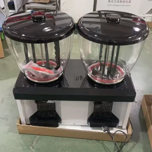 Commercial 2-Tank Cold Drink Juice Dispenser Machine 25L KS-25A*2 for Hotel Restaurant
