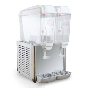 Commercial 2-Tank Cold Juice Beverage Dispenser