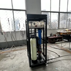 Commercial 250L/HR Reverse Osmosis Water Purification Equipment PLC Pump for Water Treatment Machinery Membrane Filter Water
