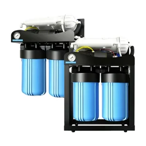 Commercial 4-Stage 400 GPD 600 GPD 800 GPD 10-Inch Big Blue Reverse Osmosis Water Filter System