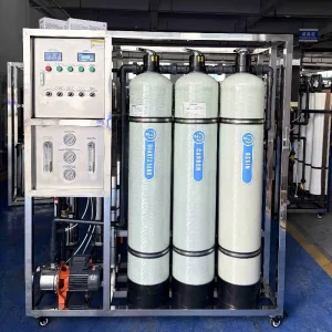 Commercial 500L/H RO Water Purifier System Automatic Operation CE ISO9001 Approved for Hotel Beverage Factory