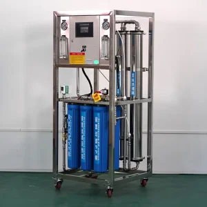 Commercial 500L/H Reverse Osmosis Water System, 5-Stage Pre-Filtration with PP Carbon Filter and RO Membrane