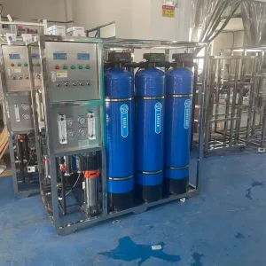 Commercial 500LPH RO Reverse Osmosis Water Filter System for Industrial Water Treatment and Bottling