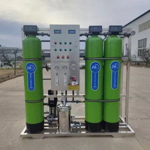 Commercial 8040 Ultrafiltration 250L/H Water Purification System Stainless Steel Treatment Equipment