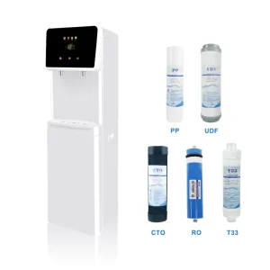 Commercial Alkaline Hydrogen Water Purifier with Large Flow, Vertical Reverse Osmosis Filtration, and Direct Drinking Water
