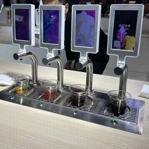 Commercial Beverage Juice Beer Coffee Dispenser Automatic Stainless Steel Filter 64 oz