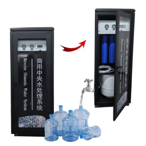 Commercial Cabinet RO Water Purifier 400G 600G 800G 1200G High Flow Small Water Filtration Machine System Plant Equipment
