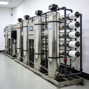 Commercial Central Stainless Steel 304 RO Water Purification System with PLC and Pump for Hotels One stop Customized Equipment