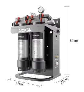 Commercial Coffee Shop RO System 5 Stages Reverse Osmosis RO 500G 2000G Water Filter RO Water Purification System