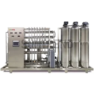 Commercial Double Pass Reverse Osmosis Industrial Borehole Well Water Purification System