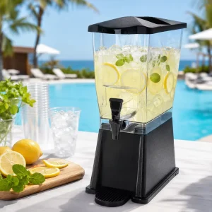 Commercial Double Tank Cold Juice Dispenserfor Hotel Buffet