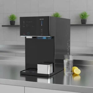 Commercial Electric Hot and Cold Soda Sparkling Water Purifier Drinking Dispenser with UF PAC RO Filtration