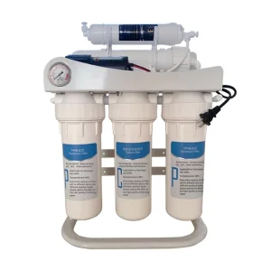 Commercial Electric powered Plastic RO Filter System 7 Stage Filtration Self Cleaning 50 GPD Under Sink Household Hotel Outdoor