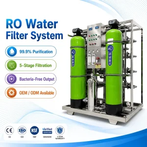 Commercial Factory Price 2000LPH Water Making Machine Reverse Osmosis Water Filter Purification Machine Industrial