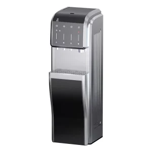 Commercial Freestanding Hot, Warm, and Cold Water Dispenser with Ice Maker
