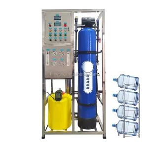 Commercial Fully Automatic RO Reverse Osmosis Pure Water Equipment 500L/H Industrial Water Filtration System