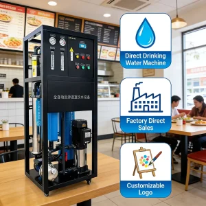 Commercial Grade Reverse Osmosis Water Purification System for Industrial and Large-Scale Applications