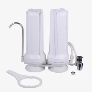 Commercial Home Use 2 stages Pre filtration Water Purifier System With PP Carbon Block Cartridges Water Filters