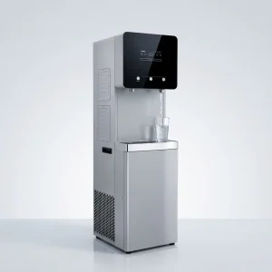 Commercial Household Office Water Dispenser Ice Maker Hot Cold Direct Drinking Stainless Steel RO Filtration System