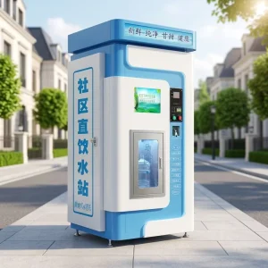 Commercial Hydrogen Rich Water Station Hydrogen Water Vending Machine with Water Purifier for Community and Commercial Use