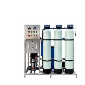 Commercial Industrial RO Water Purification Machine 0.25 Ton/Hour Electric Reverse Osmosis Water Filter System for High-Salt Water