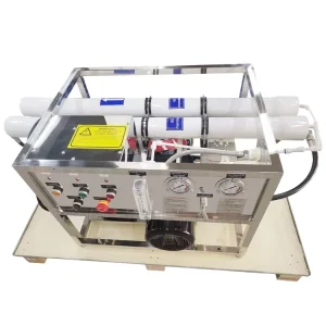 Commercial Industrial RO Water Treatment Machine with Pump PLC Motor and Bearing 125L/Hour