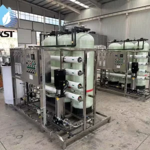 Commercial Industrial Small-Scale Reverse Osmosis Drinking Water Purification Machine with PLC Pump Motor, 500 LPH
