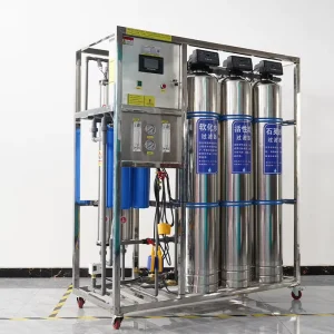 Commercial Industrial Stainless Steel Reverse Osmosis Water Filtration Pump System 500L/Hour Pure Drinking Water Purification
