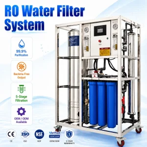 Commercial Industrial Water Purifier Machine Water Treatment System with Pump and Membrane for Water Filtration
