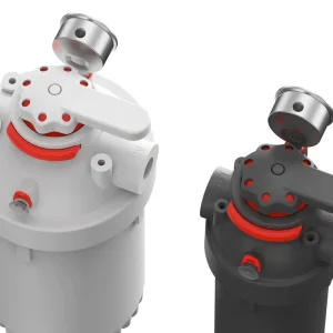 Commercial Large-Capacity Water Prefilter with Bypass and Pressure Gauge