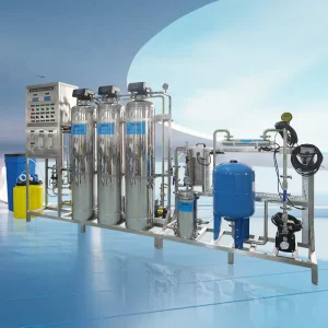 Commercial Mini 500LPH RO Water System with Stainless Steel 316 or FRP Pump for Brackish Water