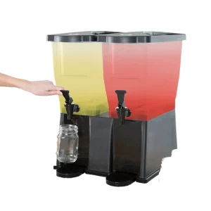 Commercial NSF Certified Plastic Beverage Dispensers with Faucet 11L 19L 22L Capacities for Restaurants