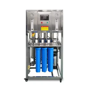 Commercial Open-Type Tankless 1000 L RO Water Filter System with PLC Pump