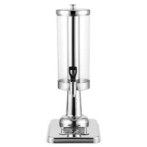 Commercial Plastic Juice Dispenser Refrigerated Beverage Dispenser