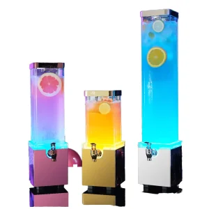 Commercial Portable 3-Liter Draft Self-Serve Beer Tap Dispensing System Plastic Cold Beverage and Juice Dispenser Machine
