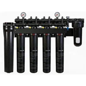 Commercial Quick-Change RO Water Filter System with High Flow, Outdoor Use, and 6-Stage Filtration