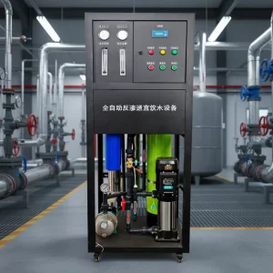 Commercial RO Drinking Water System with PLC Pump 250L/Hour Filtration Multi-Voltage Compatibility CE ISO ROHS