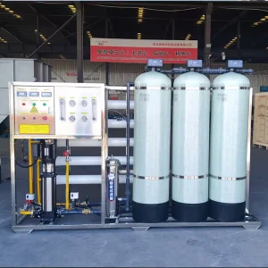 Commercial RO Pure Water Filtration System with PLC Pump Motor for Drinking Water