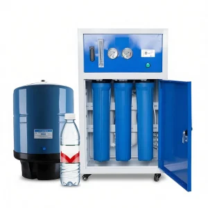 Commercial RO Water Purifier 400G 800G 1600G High-Flow Pump 5-Stage Filtration 40 L/Hour Direct Drinking Pure Water Machine