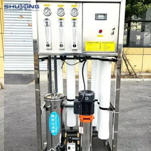 Commercial RO Water Treatment Equipment 1500 LPH FRP 4040 Drinking Water Purification System