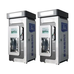 Commercial RO Water Vending Machine Motor 220V 1 Year Warranty Pure Water System Card Coin Payment Water Treatment Machinery